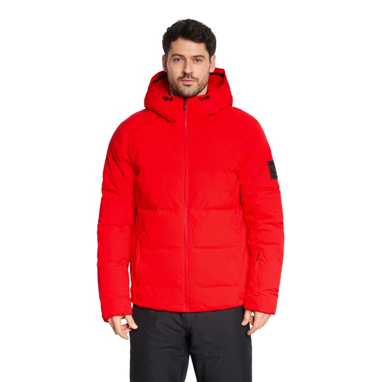 Ziener Winter-Skijacke Tyers-Z (wasserdicht, winddicht, warm) 2025 rot Herren